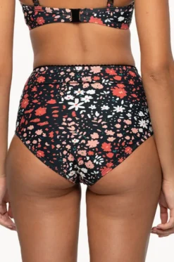 Bottoms^Nip Tuck Fleur Fiesta Marilyn High Waist Pant Black