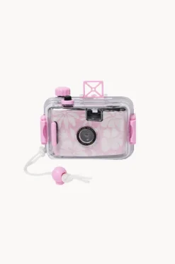 Tech Accessories^Sunny Life Floral Underwater Camera Pink