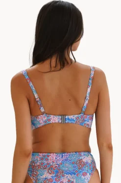 Bikini Tops^Moontide Florevine DD/E Cup Tie Front Bra Multi