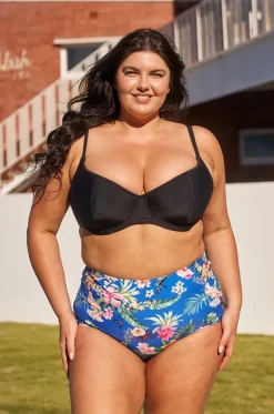 Bottoms^Capriosca Florida High Waisted Pant Blue/multi