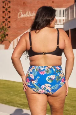 Bottoms^Capriosca Florida High Waisted Pant Blue/multi