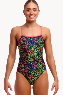 One Pieces^Funkita Flying Fiesta Swim Secure One Piece Black/multi