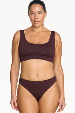 Bikini Sets^Artesands Folium Jacquard Kahlo Crop Set Cherry