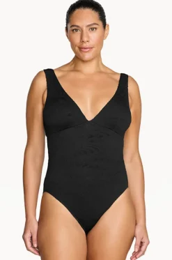 One Pieces^Artesands Folium Jacquard O'Keefe One Piece BLACK