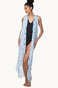 Overswim^Pool To Party Fresh Breeze Free Spirit Vest Blue