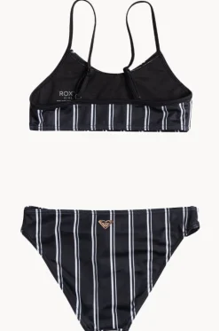 Bikini Sets^Roxy Girls Active Bico Bralette Set BLACK
