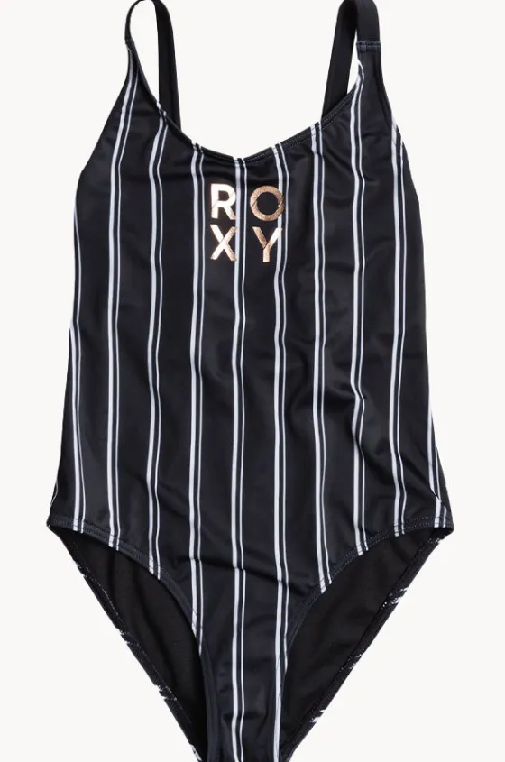 One Pieces^Roxy Girls Active Bico One Piece Black