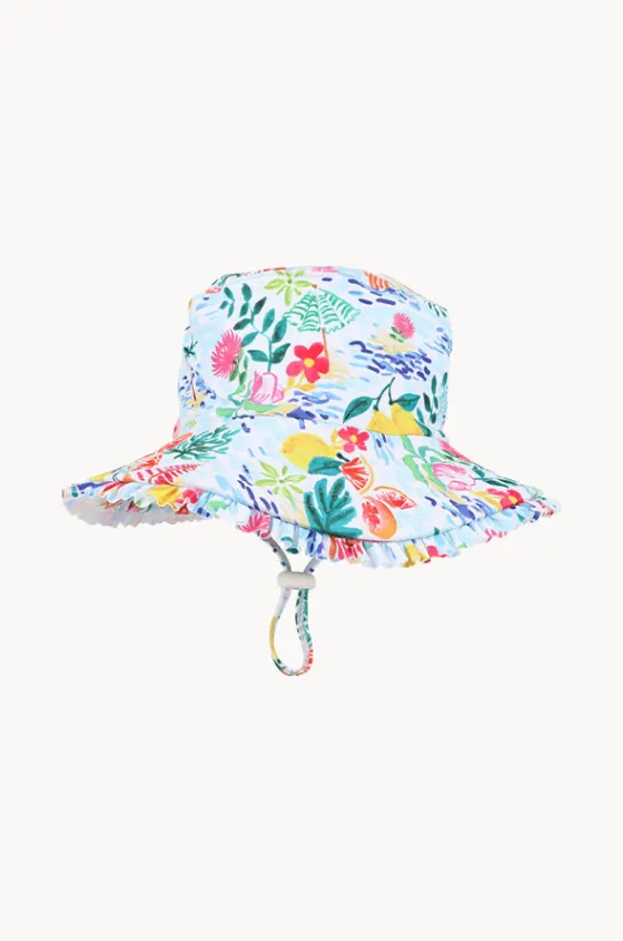 Hats^Minihaha Girls Addison Swim Hat Blue/multi