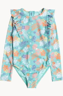 Rashies & Sunsuits^Roxy Girls Beach Bay Sunsuit Beach Glass