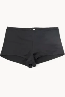 Bottoms^Base Swim Girls Boyleg Black