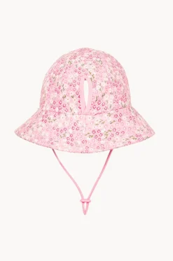 Hats^Bedhead Girls Bridgette Ponytail Bucket Hat Pale Pink