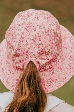 Hats^Bedhead Girls Bridgette Ponytail Bucket Hat Pale Pink