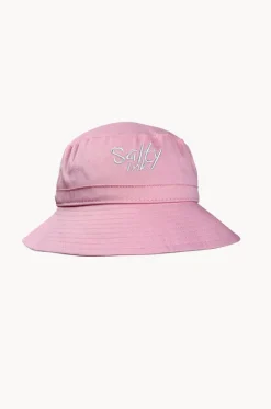 Hats^Salty Ink Girls Bucket Hat Pastel pink