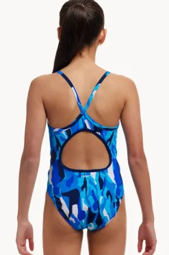 One Pieces^Funkita Girls Diamond Back One Piece Chaz michael