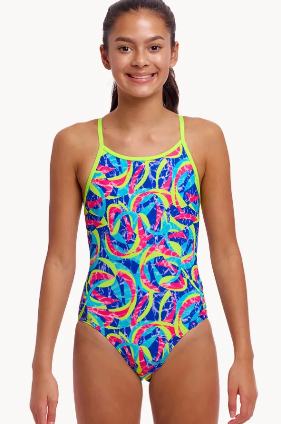 One Pieces^Funkita Girls Choppy Waters Diamond Back One Piece Multi