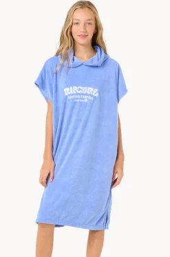 Towel Robes & Ponchos|Towel Robes & Ponchos^Rip Curl Girls Classic Surf Hooded Towel Blue