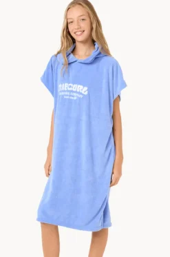 Towel Robes & Ponchos|Towel Robes & Ponchos^Rip Curl Girls Classic Surf Hooded Towel Blue