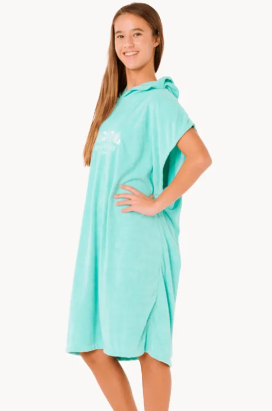 Towel Robes & Ponchos|Towel Robes & Ponchos^Rip Curl Girls Classic Surf Hooded Towel Teal