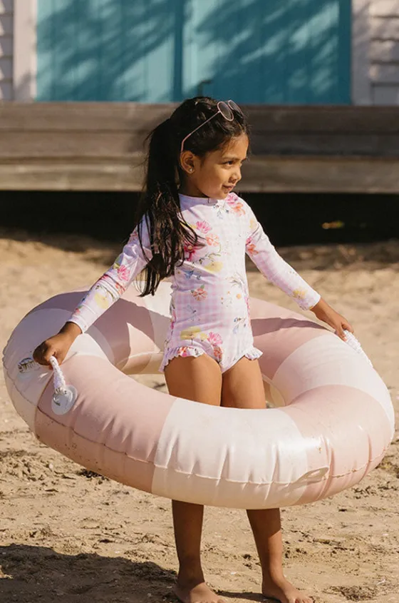 Rashies & Sunsuits^Minihaha Girls Connie Sunsuit Pink/Multi