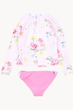 Rashies & Sunsuits^Minihaha Girls Connie Suntop Set Pink/Multi
