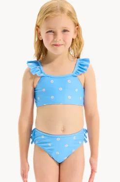 Bikini Sets^Seafolly Girls Girls Daisy Chain Crop Set Blue