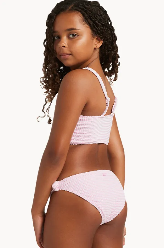 Bikini Sets^Roxy Girls Daisy Check Crop Tank Set