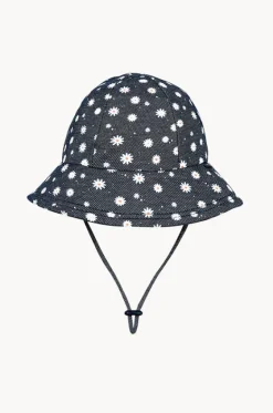 Hats^Bedhead Girls Dani Ponytail Bucket Hat Dark Navy