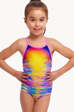 One Pieces|Swimwear^Funkita Girls Darkinjung Sunset One Piece Multi