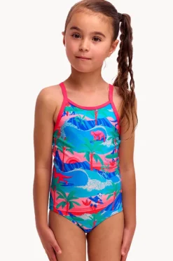 One Pieces^Funkita Girls Dudette One Piece Pink/blue