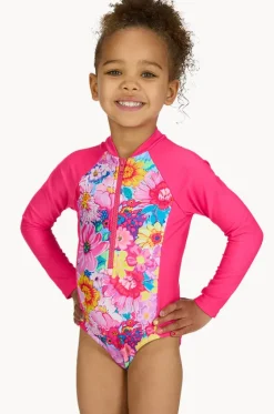 Rashies & Sunsuits^Zoggs Girls Eden Sunsuit Pink/multi