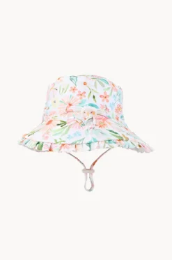 Hats^Minihaha Girls Eliana Swim Hat Blue/natural
