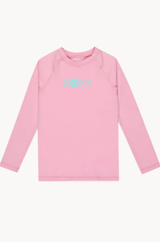 Rashies & Sunsuits^Roxy Girls Essential Long Sleeve Suntop Bonbon