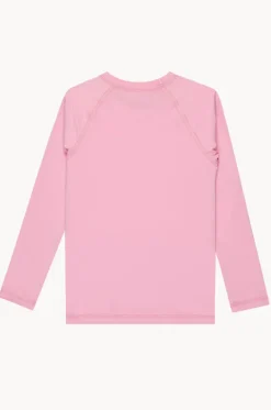 Rashies & Sunsuits^Roxy Girls Essential Long Sleeve Suntop Bonbon
