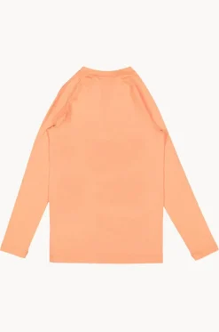 Rashies & Sunsuits^Roxy Girls Essential Long Sleeve Suntop Coral