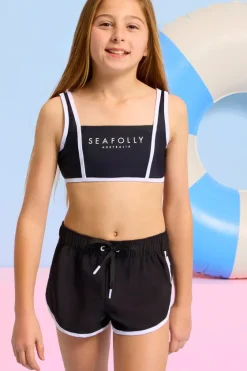 Boardshorts^Seafolly Girls Girls Essentials Boardshort Black