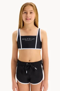 Boardshorts^Seafolly Girls Girls Essentials Boardshort Black