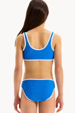 Bikini Sets^Seafolly Girls Girls Essentials Crop Set Azure