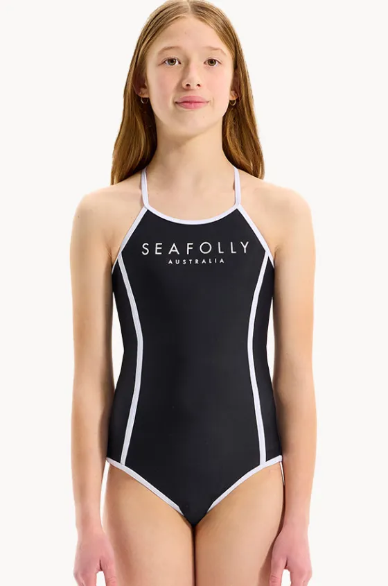 One Pieces^Seafolly Girls Girls Essentials One Piece Black