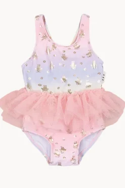 One Pieces^Huxbaby Girls Fairy Bunny Ballet One Piece Rainbow