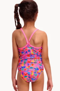 Tankini Sets^Funkita Girls Fishilicious Tankini Set Pink/multi