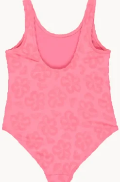 One Pieces^Roxy Girls Flip Flower One Piece Pink