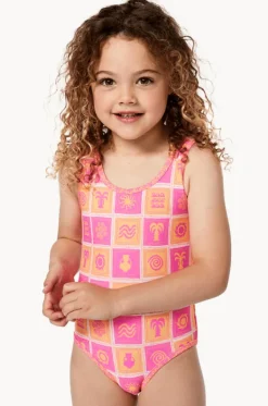 One Pieces^Rip Curl Girls Floral Reversible One Piece Multi