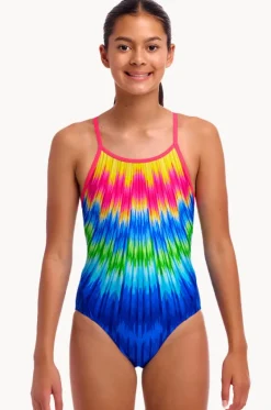 One Pieces^Funkita Girls Fly Time Diamond Back One Piece Multi
