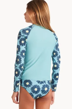 Rashies & Sunsuits^Billabong Girls Fresh Daze Suntop Set Mist Blue