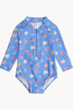 Rashies & Sunsuits^Huxbaby Girls Fruit Emoji Sunsuit Sea