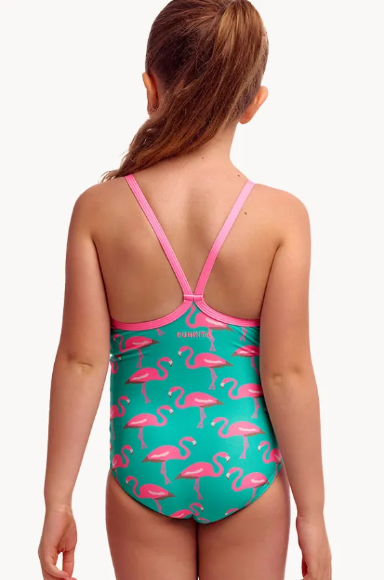One Pieces^Funkita Girls Go Flamingo One Piece Teal/pink