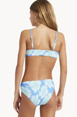 Bikini Sets^Billabong Girls Happy Hibiscus Crop Set Blue