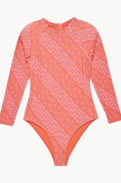 Rashies & Sunsuits^Roxy Girls Heart N Soul Sunsuit Ember