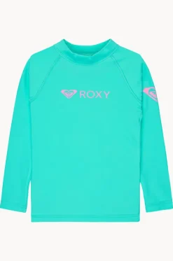 Rashies & Sunsuits^Roxy Girls Heater Long Sleeve Suntop Polynya