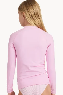 Rashies & Sunsuits^Roxy Girls Heater Long Sleeve Suntop Bonbon